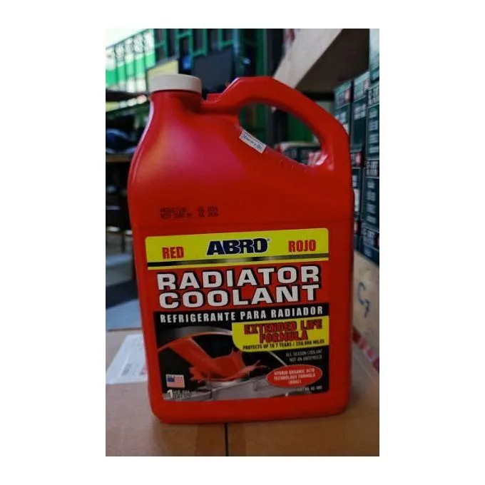 ABRO Radiator Coolant Red - 4 Litres