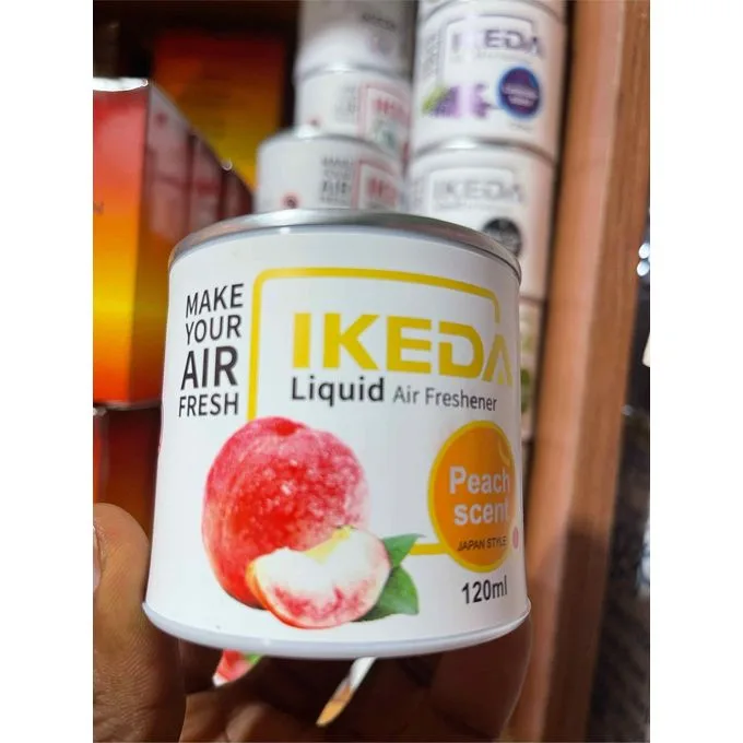 Ikeda Liquid Air Freshener - Peach Scent 120ml