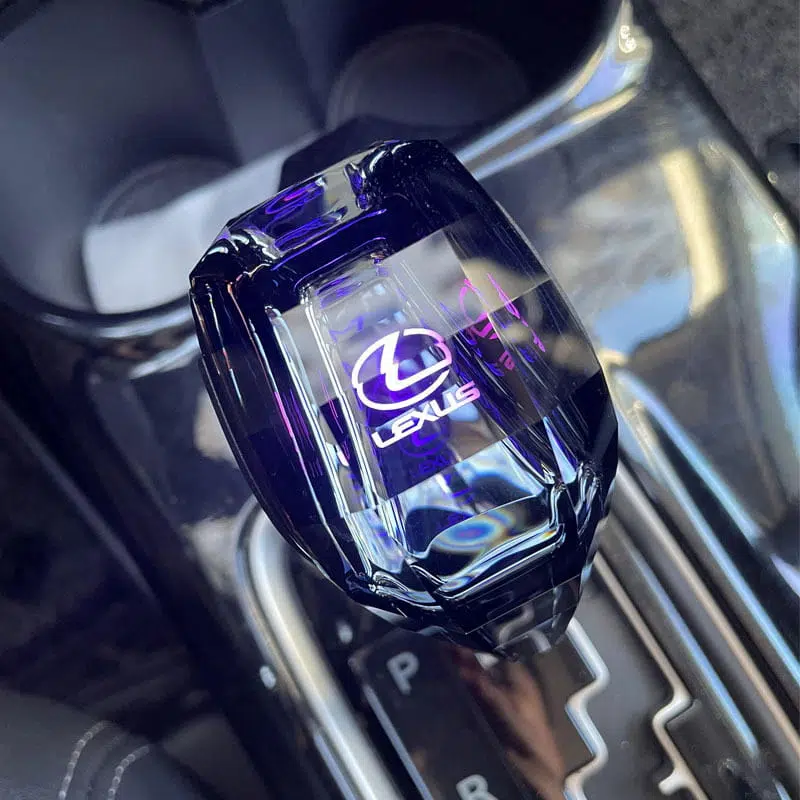 Lexus Crystal Gear Knob with Multi-Color LED Lights