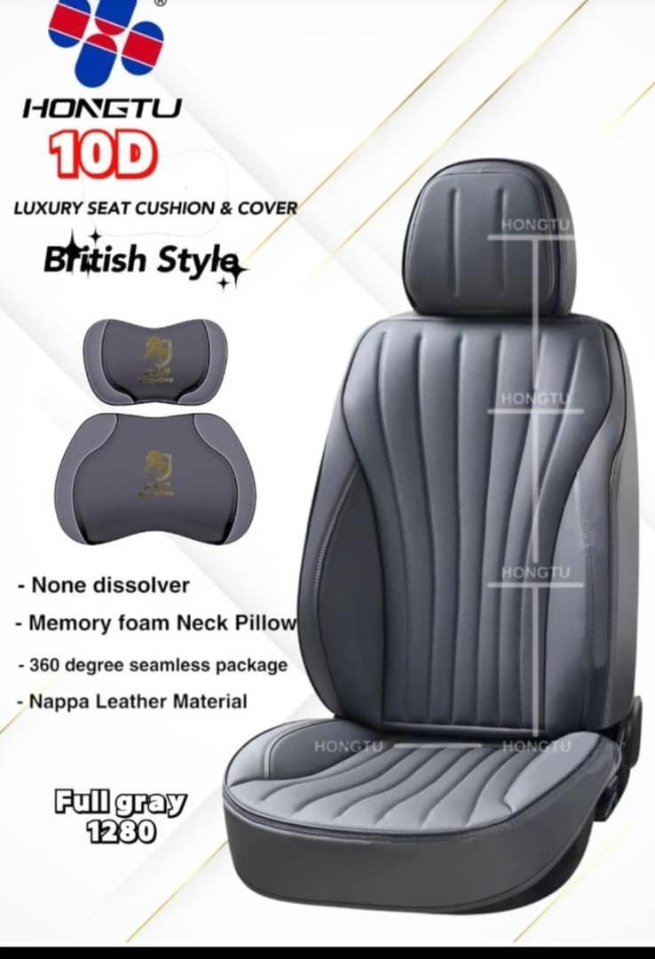 Premium All Ash Leather Car Seat Cover