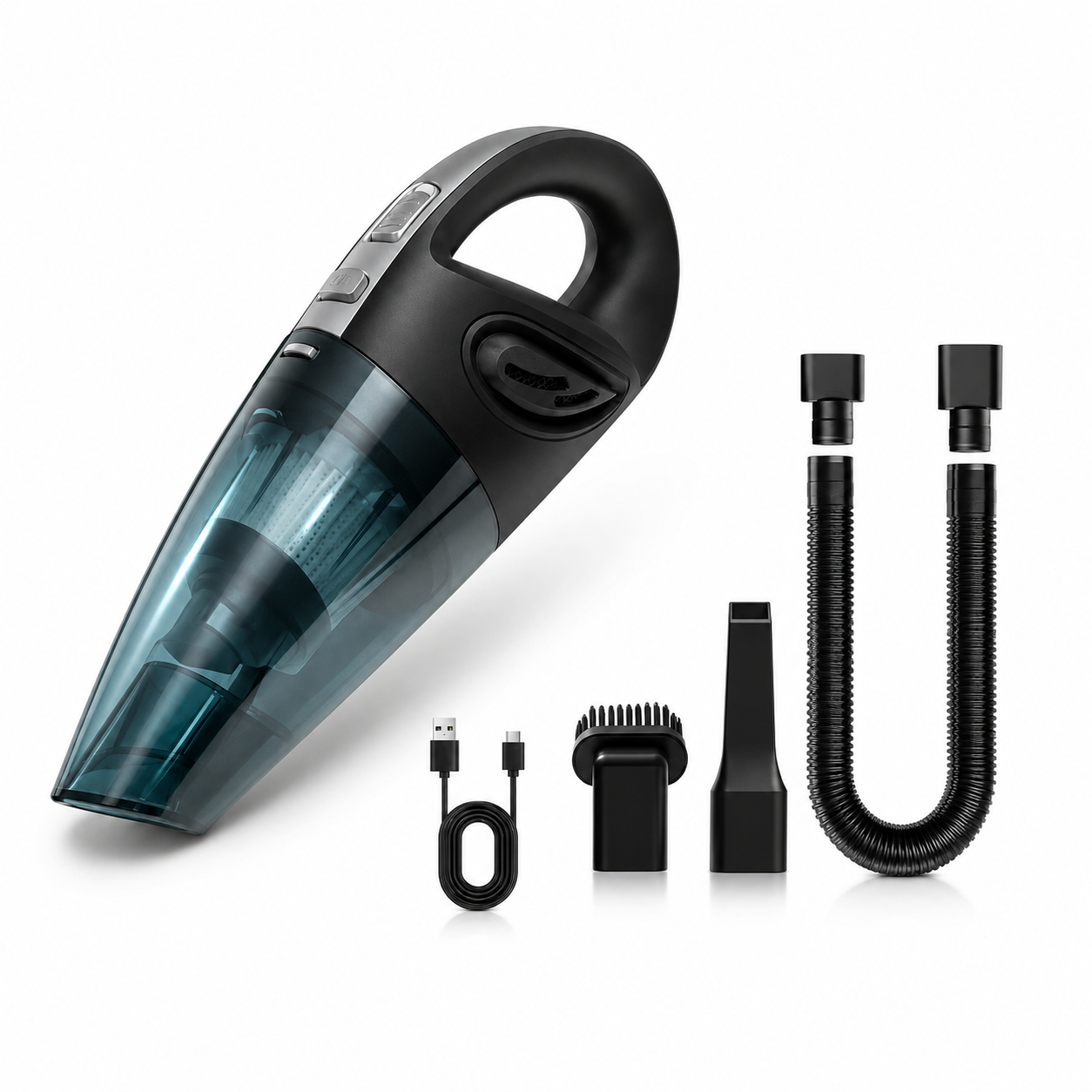 Portable Wireless Car Vacuum Cleaner with Accessories