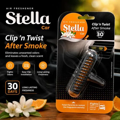 Stella Car AC Vent Air Freshener - After Smoke