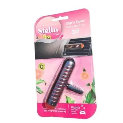 Stella Car AC Vent Air Freshener - Pink Guava