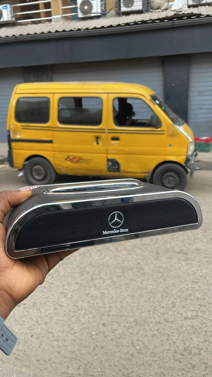 Mercedes-Benz Branded Car Tissue Box Holder