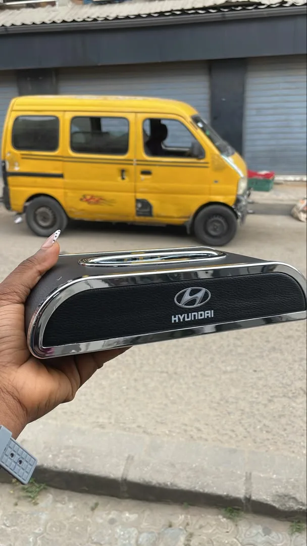 Hyundai Branded Car Tissue Box Holder