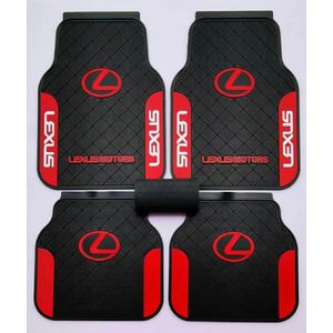Branded Rubber Foot Mat for Lexus – Perfect Fit for Five-Seater Models
