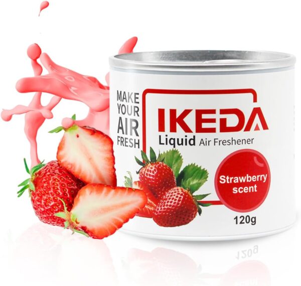 Ikeda Liquid Air Freshener Strawberry Scent 120g Ikeda Liquid Air Freshener Strawberry Scent 120g
