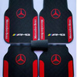 Branded Rubber Foot Mat for Mercedes-Benz