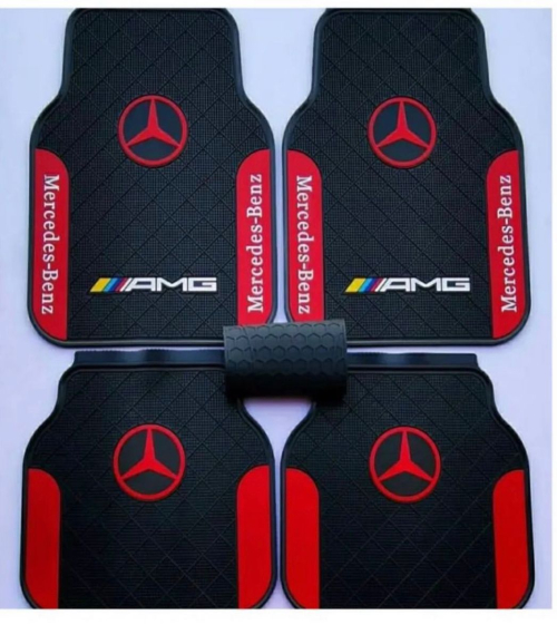 Branded Rubber Foot Mat for Mercedes-Benz