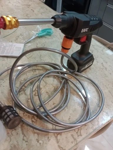 high-pressure car wash pump with a built-in pump