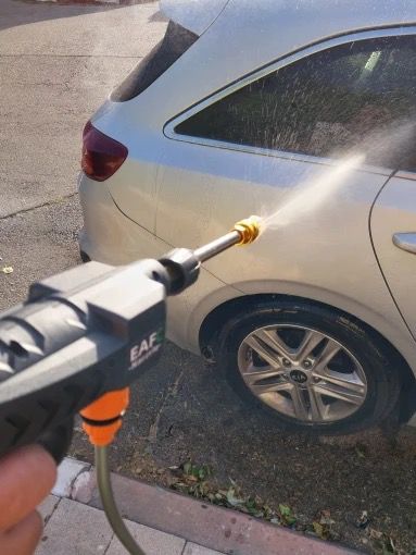 high-pressure car wash pump with a built-in pump