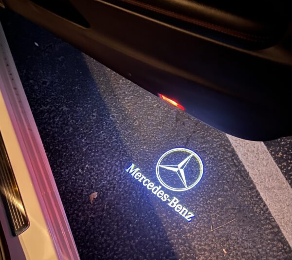 Mercedes-Benz Car Door Light Logo