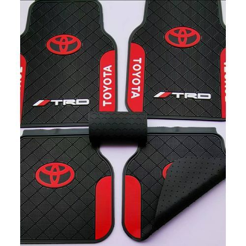 Branded Rubber Foot Mat for Toyota