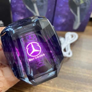 Mercedes Benz Crystal Gear Knob With Multi‑Color LED Light
