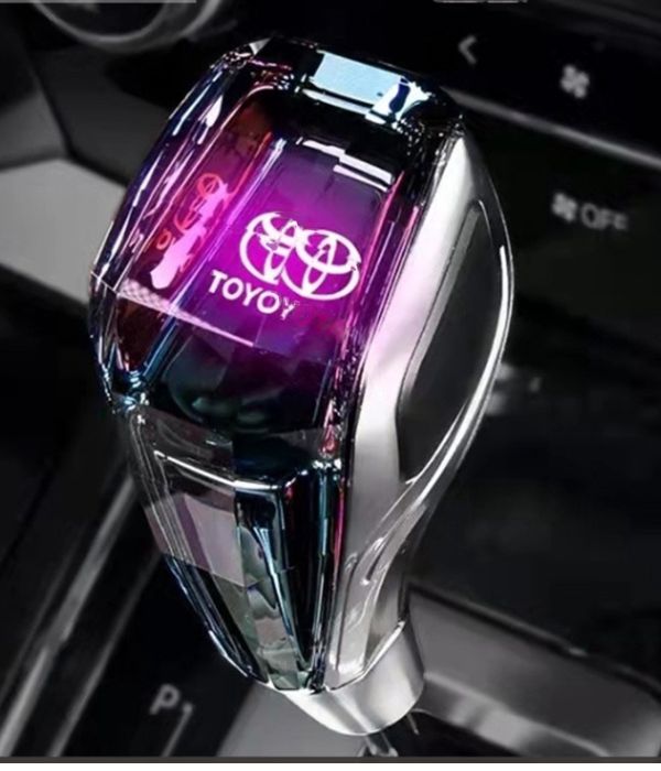 Toyota Crystal Gear Knob With Multi‑Colour LED