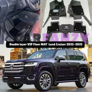 Double Layer VIP Floor Mat – Toyota Land Cruiser (2022–2025)