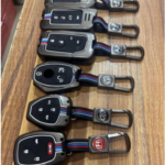 Premium Metallic Remote Holder & Luxury Remote Cover (all cars)