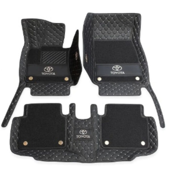 Toyota camry leather double layer foot mat